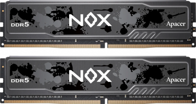 ����������� ������ Apacer AH5U32G64C652MBAA-1 ������ 32GB DDR5 6400MHz DIMM NOX