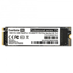 SSD-���������� ExeGate 1Tb NextPro+ M.2 2280 PCIe KC2000TP1TB EX295281RUS