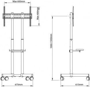 ��������� Arm Media PT-STAND-7 black