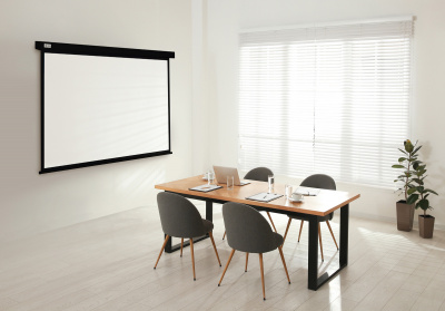���� ������ ����� ��� ��������� Cactus Wallscreen CS-PSW-152X203-BK 152x203 �� black ��������-�������� ������������