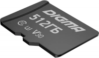 ����� ������ Digma microSDXC 512Gb Class10 �CARD30 + adapter