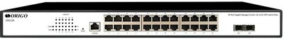 ���������� Origo OS3126 OS3126/A1A ������, (L2) 24x1����/� 2SFP �����������
