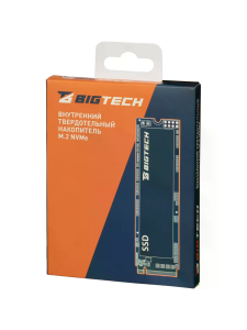SSD-���������� BigTech M.2 PCIex4 gen3 1Tb, R/W 3200/2500��/�(BSDS1000M3M)