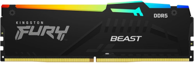 ����������� ������ Kingston 32GB 5600MT/s DDR5 CL40 DIMM FURY Beast RGB