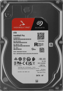 ������� ���� Seagate SATA 4TB NAS Ironwolf Pro NAS SATA 6Gb/s, 7200rpm, 256MB, ST4000NT001