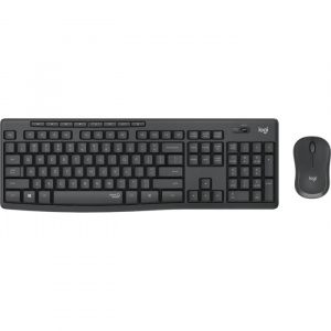 ���� ������ ���������� + ���� Logitech Wireless Combo MK295 Silent - GRAPHITE ��������-�������� ������������