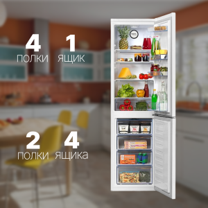 ���� �������� ����������� Beko B1RCNK332W White ��������-�������� ������������