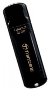 ���� ������ ������ 32GB Transcend JetFlash 700 USB 3.0, black ��������-�������� ������������