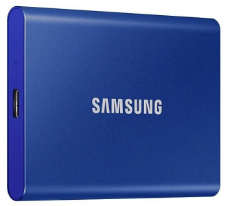 ���� ������ SSD-���������� ������� Samsung 1TB T7 Touch (MU-PC1T0H/WW), blue ��������-�������� ������������