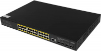 ���������� Cudy GS5024PS4-400W ������, L3, 24x1����/� 4SFP+ 24PoE+ 400W �����������