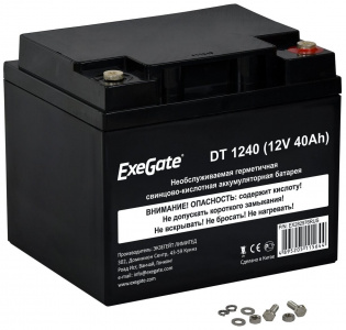 ���� ������ �������������� ������� Exegate DT 1240 ,EX282976RUS , 12V/40Ah ��������-�������� ������������