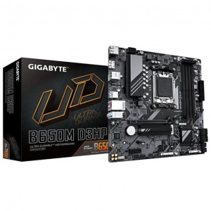 ����������� ����� GIGABYTE B650M D3HP AM5, B650, 4�DDR5, mATX, 2�DP/HDMI