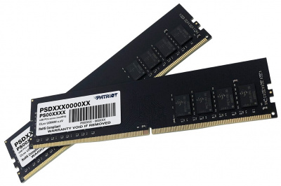 ����������� ������ Patriot Memory SL 32GB (16GBx2) DDR4 3200MHz DIMM 288-pin CL22 PSD432G3200K