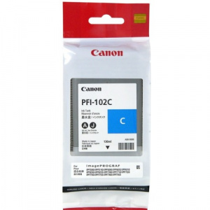 ���� ������ �������� �������� Canon PFI-102 C, light blue ��������-�������� ������������