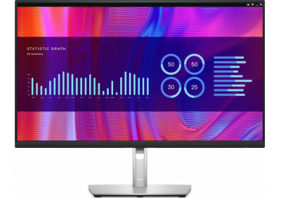 ���� ������ ������� Dell P2723DE 27" black/silver ��������-�������� ������������