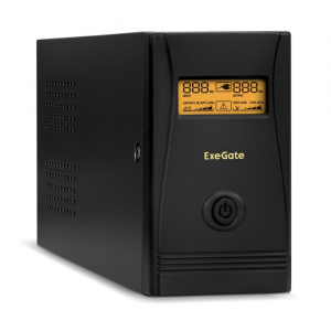 ���� ������ ���� �������������� ������� ExeGate SpecialPro Smart LLB-600.LCD.AVR.C13 600��/360�� EP285586RUS black ��������-�������� ������������