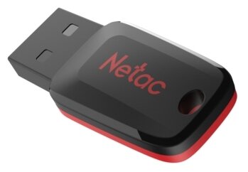 ���� ������ ������ USB 2.0 8GB Netac NT03U197N-008G-20BK ��������-�������� ������������