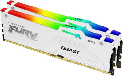 ����������� ������ Kingston DDR5 DIMM FURY Beast EXPO RGB 32Gb(2x16Gb), 6800Mhz, KF568C34BWEAK2-32 �����
