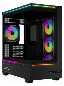������ ��� ���������� Thermalright M10 Black FAN4-M / TG / 4x120mm ARGB PWM Fans / USB TYPE-C / mATX / TRTLM10BF4M