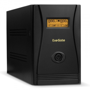 ���� ������ ��� ExeGate EP285487RUS SpecialPro Smart LLB-1000.LCD.AVR.EURO.RJ 1000VA/650W, black ��������-�������� ������������