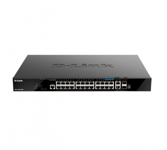 ���������� D-Link DGS-1520-28MP/A1A ����������� L3 ����������� � 20 ������� 10/100/1000Base-T