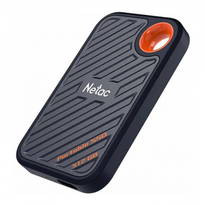 ���� ������ ������� ���� ������� Netac ZX20 512GB USB 3.2 Gen 2 Type-C NT01ZX20-512G-32BL black ��������-�������� ������������