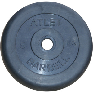 ���� ������ ���� ��� ������ MB Barbell Atlet B26-5, black ��������-�������� ������������