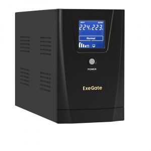���� ������ ��� ExeGate EX292632RUS SpecialPro Smart LLB-2000.LCD.AVR.2SH.R, black ��������-�������� ������������