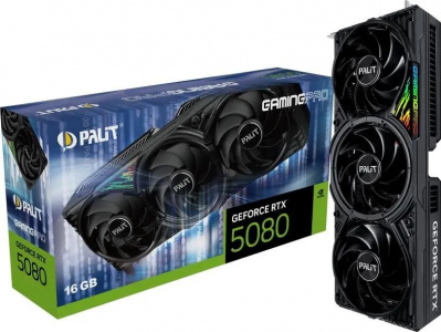 ���������� Palit PCI-E nVidia GeForce RTX 5080 PA-RTX5080 GAMINGPRO
