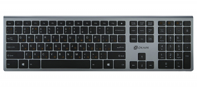 ���� ������ ���������� Oklick 890S, grey ��������-�������� ������������