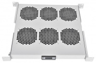 ������ Rem 19"" 1U, 6 ������������, �����. ������� 390-750 �� � ������������ R-FAN-6K-1U/ grey