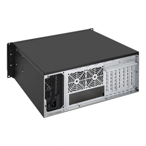 ������ ��������� ExeGate Pro 4U300-08 EX293674RUS, 700 ��, black/silver