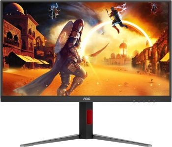 ���� ������ ������� 27" AOC Q27G4S Black-Red (IPS, 2560x1440, 300Hz, 450 cd/m, 1500:1, +2xHDMI, +DisplayPort) ��������-�������� ������������