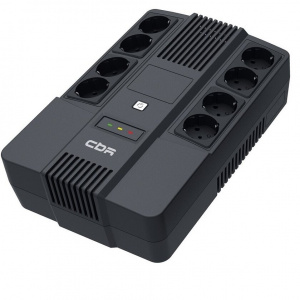 ���� ������ ��� CBR UPS-OFK-101E-1000 1000VA/600W, Schuko CEE 7 Outlets: (x4 Battery & Surge Protected) ������ ��������-�������� ������������