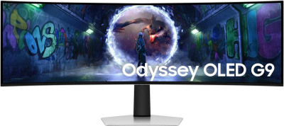 ���� ������ ������� 49" Samsung Odyssey OLED G9 S49DG932SIXCI ����������� 5120x1440, 240Hz, OLED LED, HDMI ��������-�������� ������������