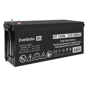 ���� ������ �������������� ������� ExeGate DT 12200 (12V 200Ah, ��� ���� �8) ��������-�������� ������������