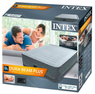 ���� ������ ������� �������� Intex 64414 Comfort-Plush 152�203�46 �� ��������-�������� ������������
