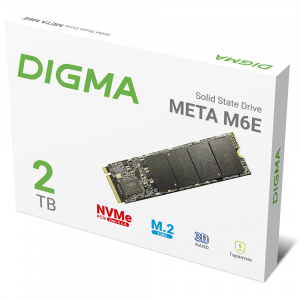SSD-���������� Digma 2TB PCIe 4.0 x4 DGSM4002TM6ET