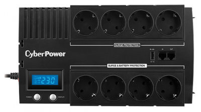 ���� ������ ��� CyberPower BR1200ELCD 1200VA/720W, black ��������-�������� ������������