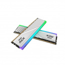 ����������� ������ ADATA 32GB DDR5 6000 UDIMM LANCER BLADE RGB (AX5U6000C4816G-DTLABRWH) �����