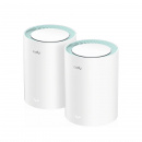 Wi-Fi Mesh ������� Cudy M1500(2-Pack) 6 AX1500, 3 LAN 10/100/1000 ����/�, �����
