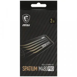 SSD-���������� MSI 2Tb PCIE 4.0 SPATIUM M480 PRO