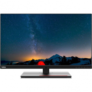 ���� ������ ������� 27" Lenovo P27u-20 Black/Red 3840x2160 IPS 4ms 2xHDMI/DP/USB ��������-�������� ������������