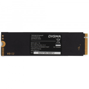 SSD-���������� Digma 1TB PCIe 4.0 x4 Meta S69 M.2 2280 DGSM4001TS69T