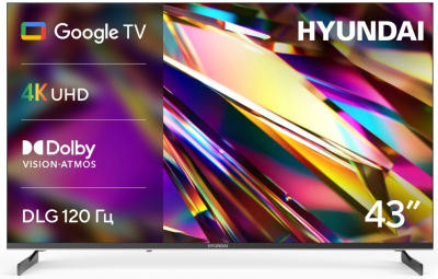 ��-��������� Hyundai H-LED43BU7011 (43" LED Google TV Frameless Metal 4K Ultra HD 60Hz MEMC) ������