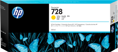 ���� ������ �������� �������� HP �728 F9K15A, yellow ��������-�������� ������������