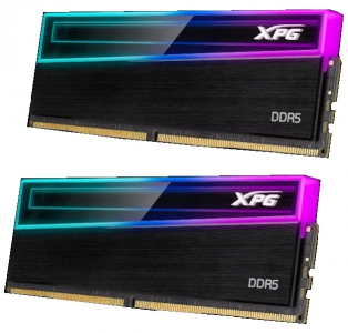 ����������� ������ A-Data NOVAKEY RGB DDR5 DIMM 32GB 5600MHz 2*16GB (AX5U5600C4616G-DCNKRBK) ������