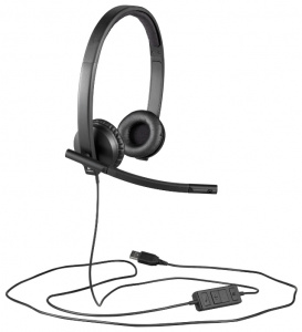 ���� ������ ��������� ������������ Logitech USB Headset Stereo H570e ��������-�������� ������������