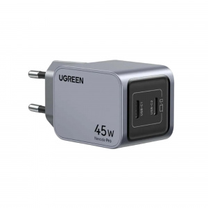 �������� ���������� Ugreen X707 (35008) Nexode Pro 45W USB-C+USB-C PD GaN Tech Charger EU �����
