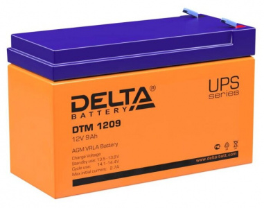 ���� ������ �������������� ������� DELTA Battery DTM 1209 ��������-�������� ������������